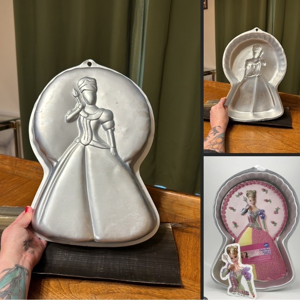Vintage Wilton Dreamtime Mattel Princess Barbie Cake Pan Barbie Cake Pan